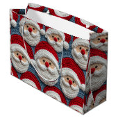 Santa Claus haakpatroon Groot Cadeauzakje (Achterkant Gekanteld)
