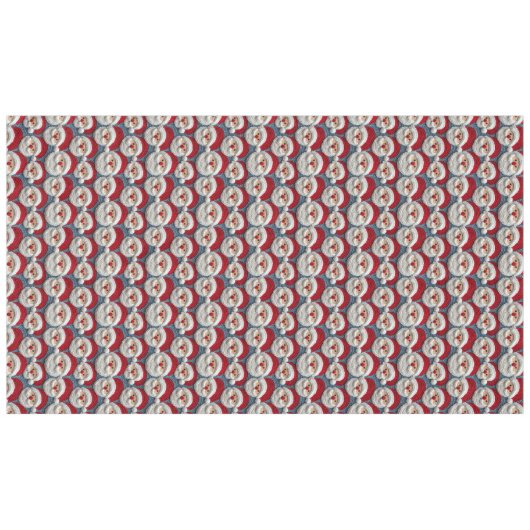 Santa Claus haakpatroon Tafelkleed (Voorkant (Horizontaal))