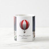 Santa Claus has arrived with a hot air balloon Koffiemok (Center)