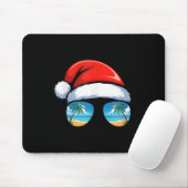 Santa Claus Hat Sungles Beach Christmas In July Su Muismat (Met muis)