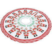 Santa Claus HoHoHo Kerstboom Rok (Gekanteld)