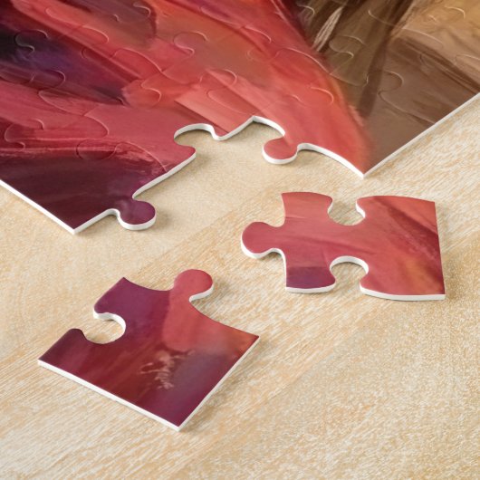 Santa Claus Holding Bluetick Coonhound Christmas  Legpuzzel (Zijkant)