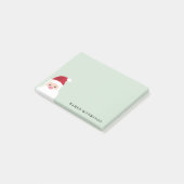 Santa Claus Holiday Post Post-it® Notes (Schuin)