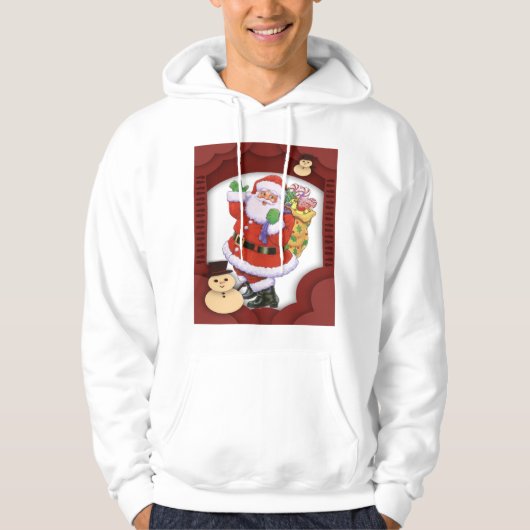 Santa Claus Hoodie (Voorkant)
