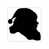 santa claus hoofdstempel rubberstempel (Afrduk)