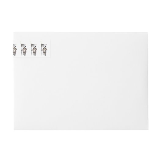 Santa Claus houdt van het spelen poker (Voorkant)