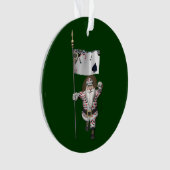 Santa Claus houdt van het spelen poker Ornament (voorkant)