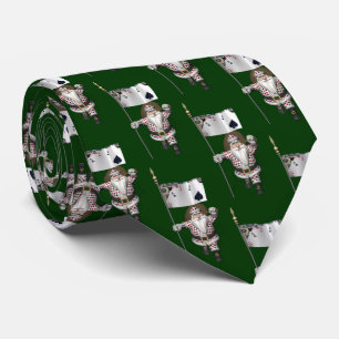 Santa Claus houdt van het spelen poker Stropdas