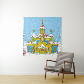 Santa Claus housesanta, claus, house, winter, vors Wandkleed (In situ)