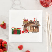 Santa Claus Hustle Diner servetten (Insitu)