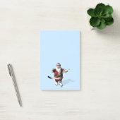Santa Claus Ice Hockey Player Post-it® Notes (Kantoor)