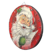  Santa Claus-illustratie - Dart-bord Dartbord (Voorkant Rechts)