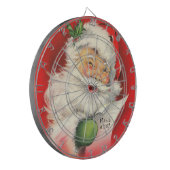  Santa Claus-illustratie - Dart-bord Dartbord (Voorkant Links)