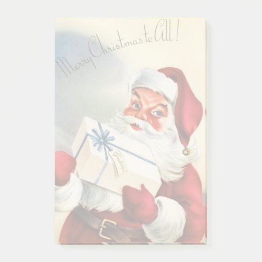 Santa Claus  illustratie Post-it® Notes (Voorkant)