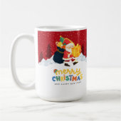 Santa Claus in a Magical Winter Wonderland — Merry Koffiemok (Links)