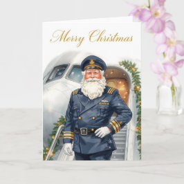 Santa Claus in at the airport Kaart