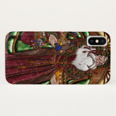 Santa Claus iPhone Case (Achterkant (horizontaal))