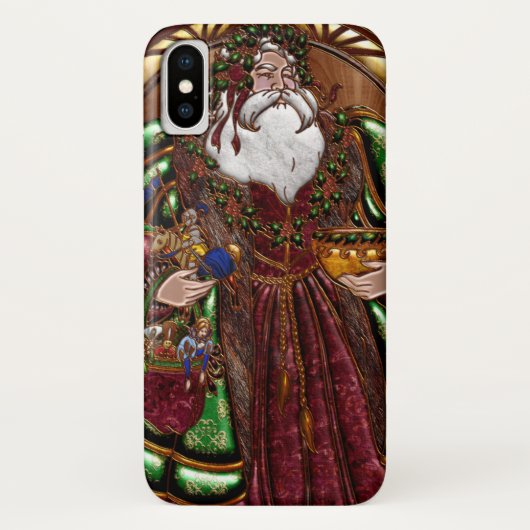 Santa Claus iPhone Case (Achterkant)
