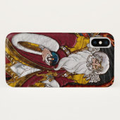 Santa Claus iPhone Case (Achterkant (horizontaal))