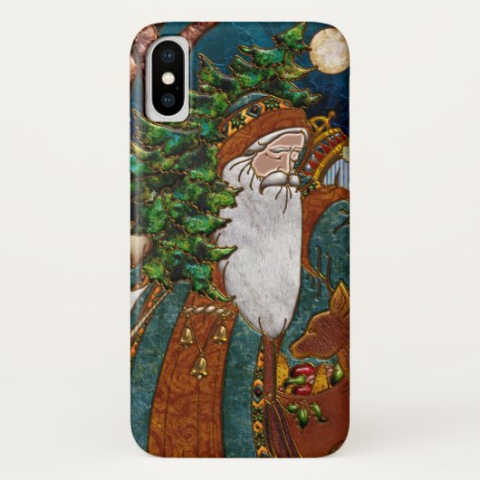 Santa Claus iPhone Case (Achterkant)