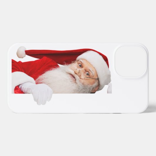Santa claus iPhone hoesje (Achterkant horizontaal)
