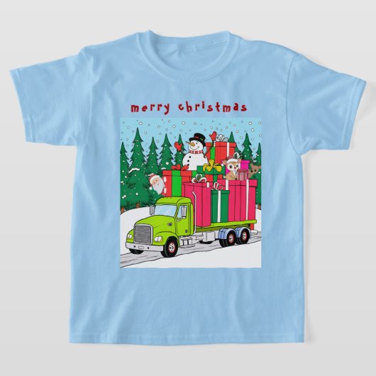 Santa Claus is coming to town T-Shirt (Laagn)