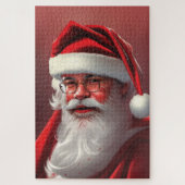 Santa Claus Jigzaag Puzzle Legpuzzel (Verticaal)