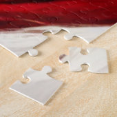 Santa Claus Jigzaag Puzzle Legpuzzel (Zijkant)