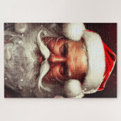Santa Claus Jigzaag Puzzle Legpuzzel (Horizontaal)