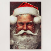 Santa Claus Jigzaag Puzzle Legpuzzel (Verticaal)