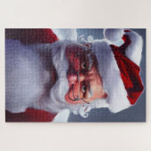 Santa Claus Jigzaag Puzzle Legpuzzel (Horizontaal)