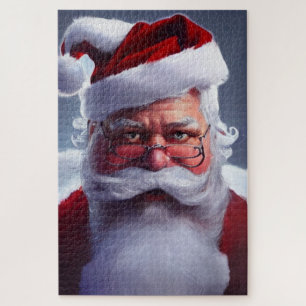 Santa Claus Jigzaag Puzzle Legpuzzel