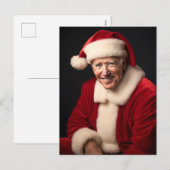 Santa Claus Joe Biden Feestdagenkaart (Voorkant / Achterkant)