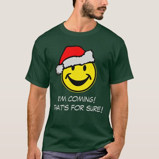 Santa Claus jouw tekst en ideeën T-shirt (Voorkant)