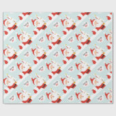 Santa Claus - just say go Cadeaupapier (Vlak)