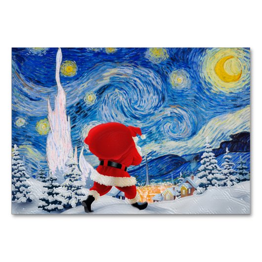 Santa Claus Kaart (Voorkant)