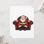 Santa Claus Kaart (Voorkant / Achterkant in situ)