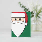 Santa Claus Kaart (Staand voorkant)