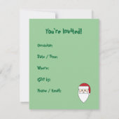 Santa Claus Kaart (Achterkant)