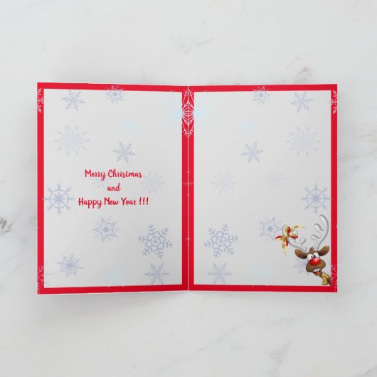 Santa Claus Kaart (Binnen)