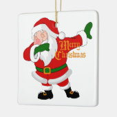 santa claus keramisch ornament (Links)
