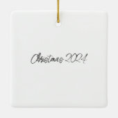 Santa Claus Keramisch Ornament (Achterkant)