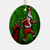 Santa Claus Keramisch Ornament (Rechts)