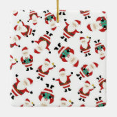 Santa Claus Keramisch Ornament (Achterkant)