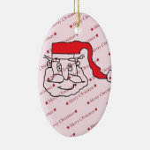 Santa Claus Keramisch Ornament (Rechts)