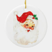 santa claus keramisch ornament (Achterkant)