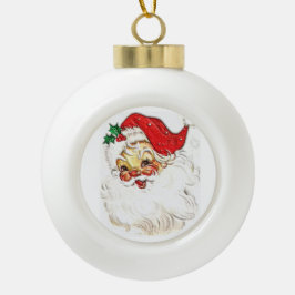 Santa Claus Keramische Bal Ornament