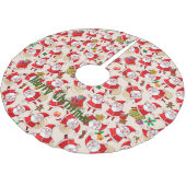 Santa Claus Kerstboom Rok (Gekanteld)