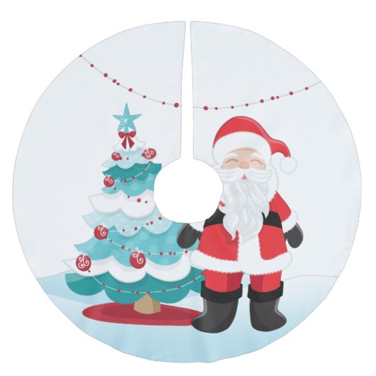 Santa Claus Kerstboom Rok (Voorkant)