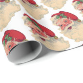 Santa Claus kerstcadeautje  Jolly Cadeaupapier (Rol Hoek)